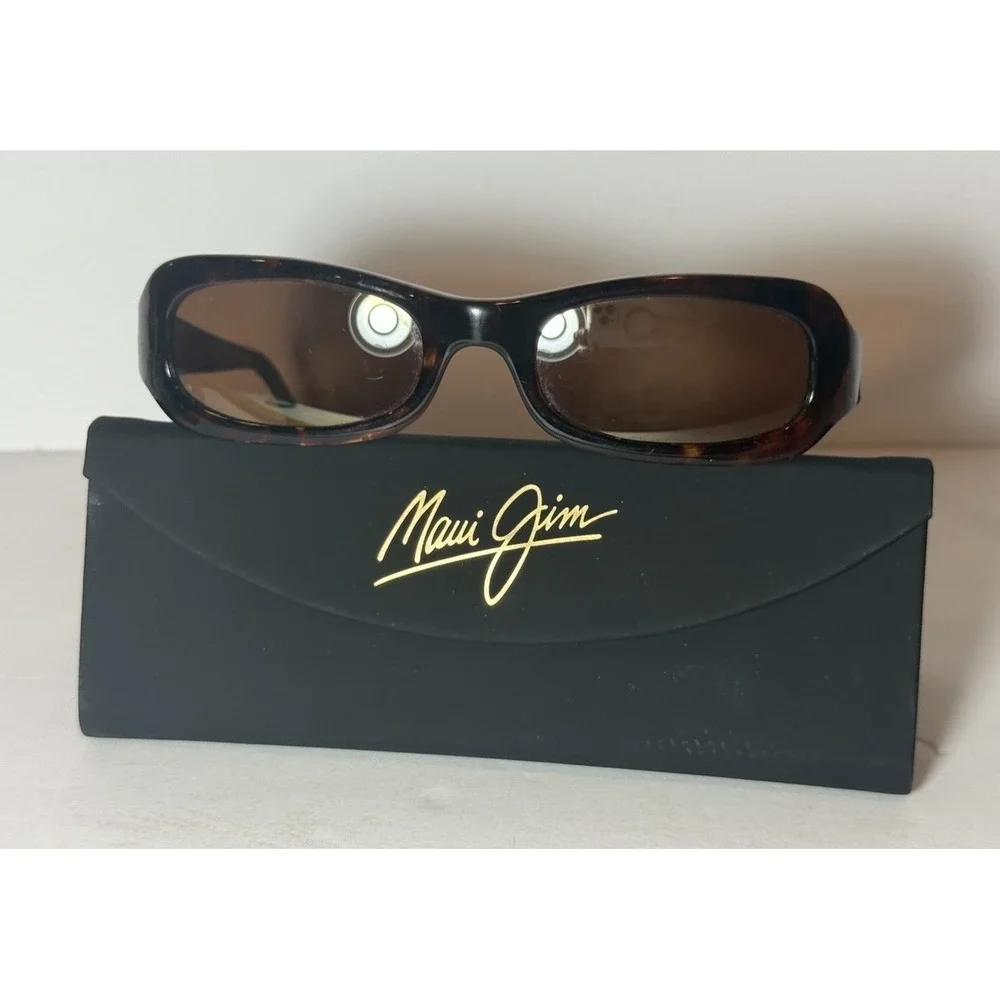 Maui Jim Nani MJ 190 10 Tortoise Frame + HCL Bronze Polarized Lens Sunglasses